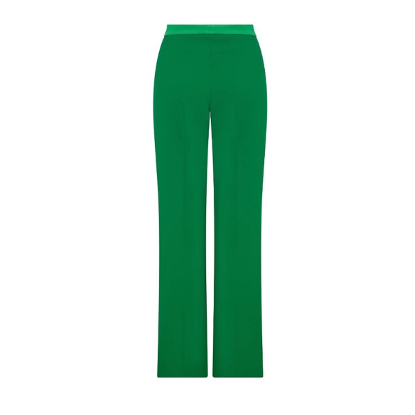 Melis Kaptanoglu Emerald Crepe Trousers