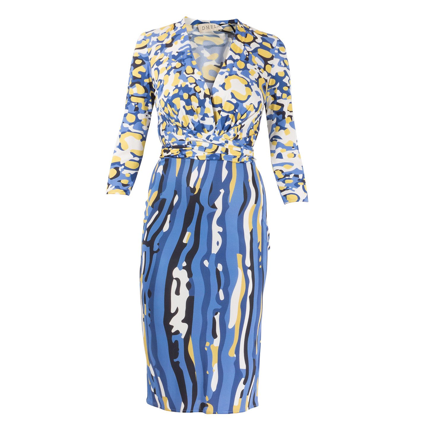 Rent Buy Dhela Patterned Dress | MY WARDROBE HQ