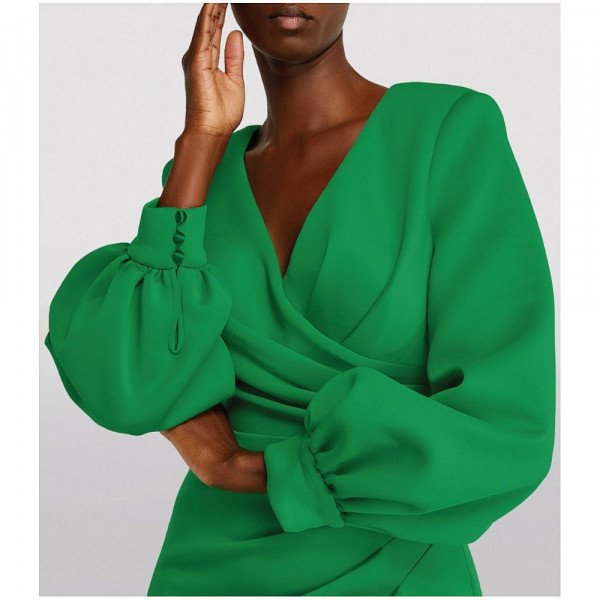 Jovani Wrap-Front Gown