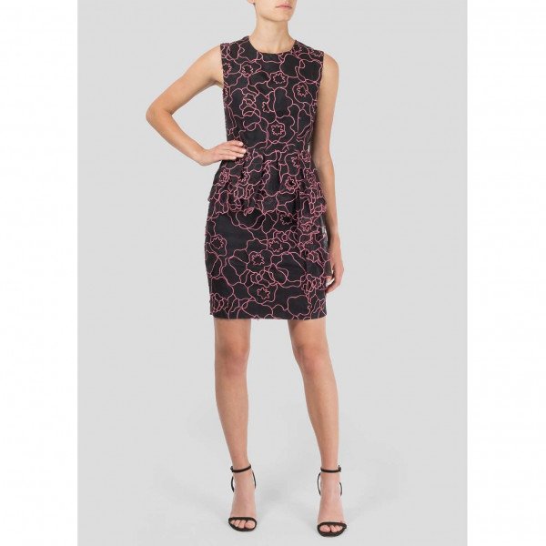 Diane von Furstenberg Sleeveless Embroidered Dress