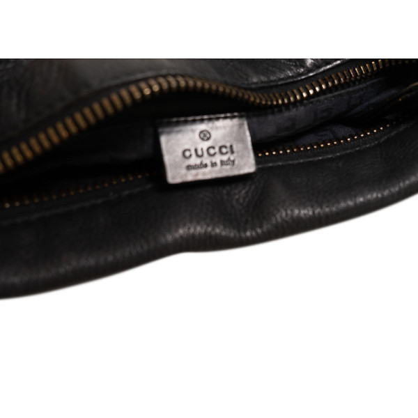 Gucci Grained Leather Handbag