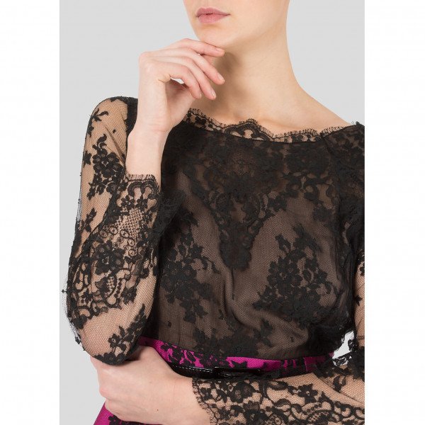 Erdem Lace Overlay Dress