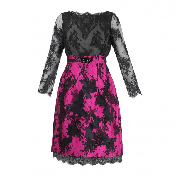 Erdem Lace Overlay Dress