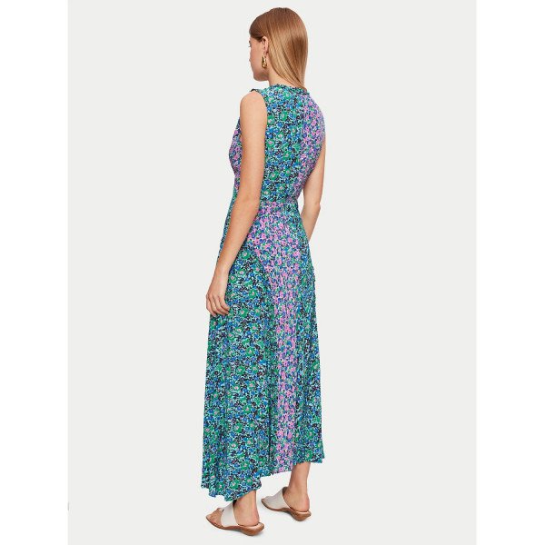 Jigsaw Vintage Poppy Mix Print Dress