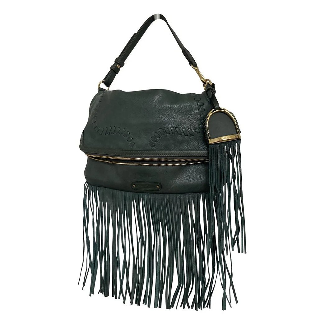 ralph lauren fringe purse