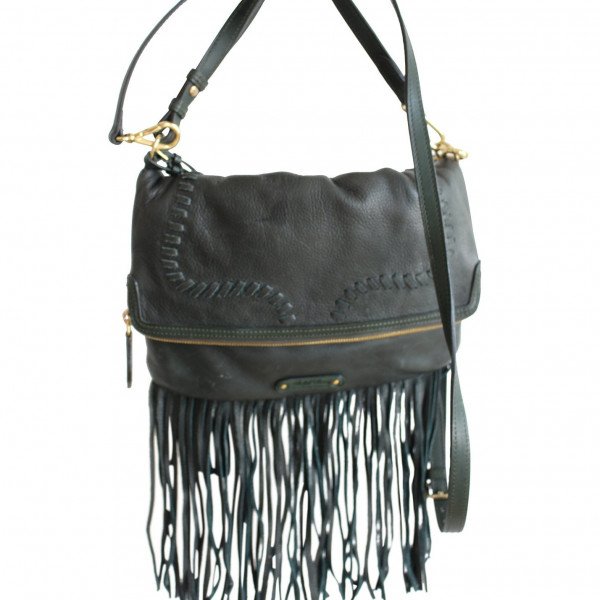 Ralph Lauren Fringed Leather Crossbody Bag