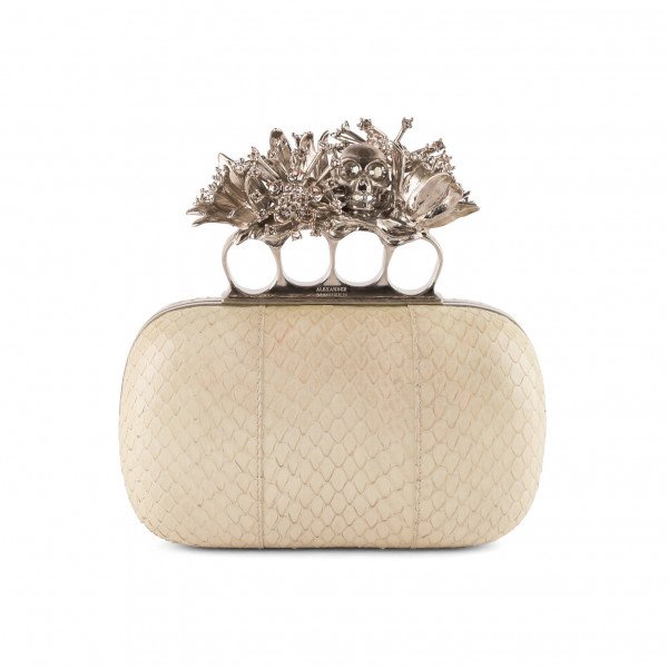 Alexander mcqueen knuckle discount duster clutch purse