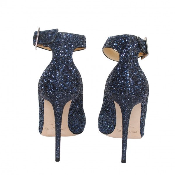 Jimmy Choo Helena 110 Glitter Pumps