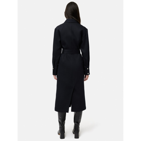 Jigsaw Wool Blend Utility Coat Dress