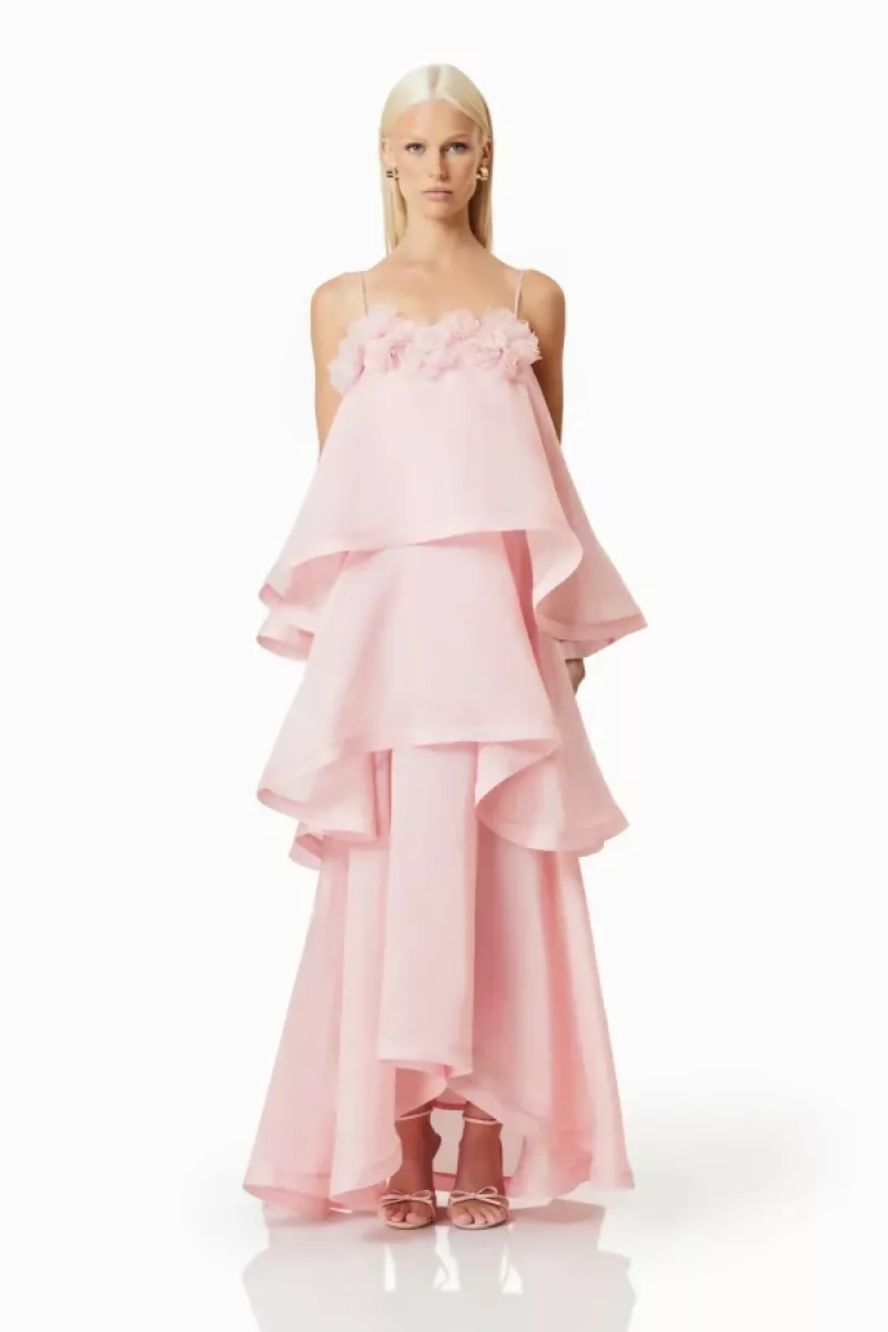 Elliatt Swallowtail Day‑to‑Night Maxi Dress