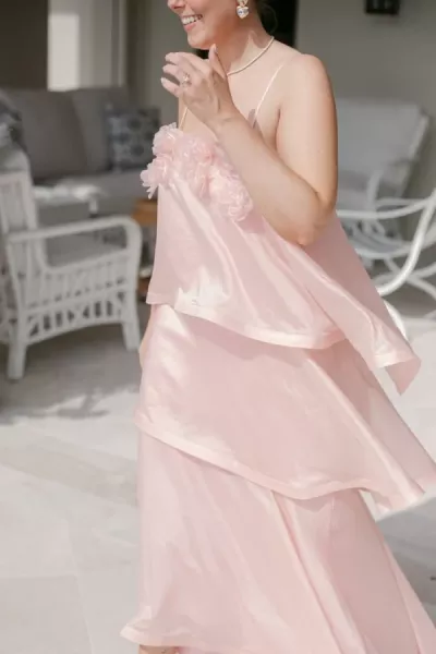 Elliatt Swallowtail Day‑to‑Night Maxi Dress