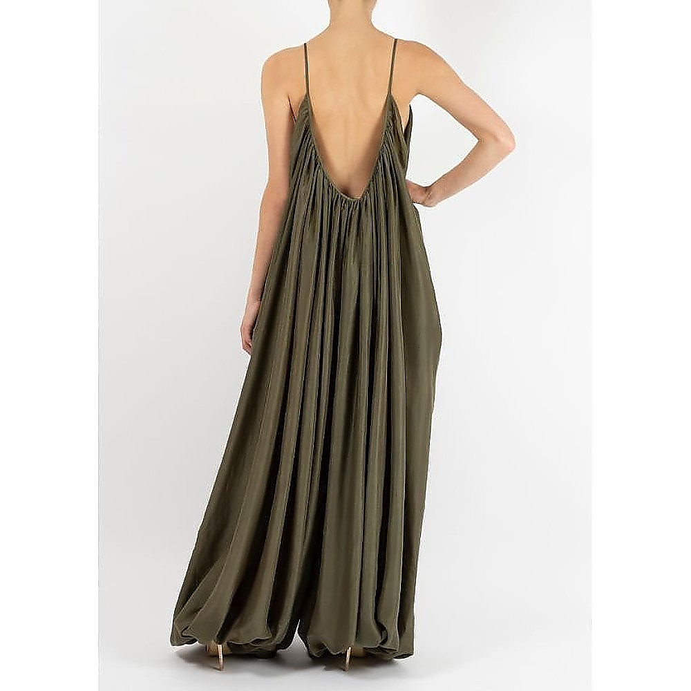 Kalita Balloon Silk Jumpsuit