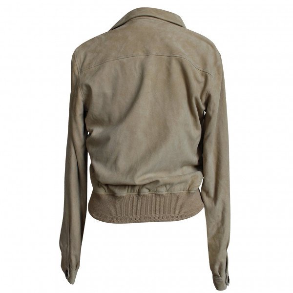 Ralph Lauren Suede Bomber Jacket