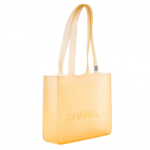chanel jelly tote bag