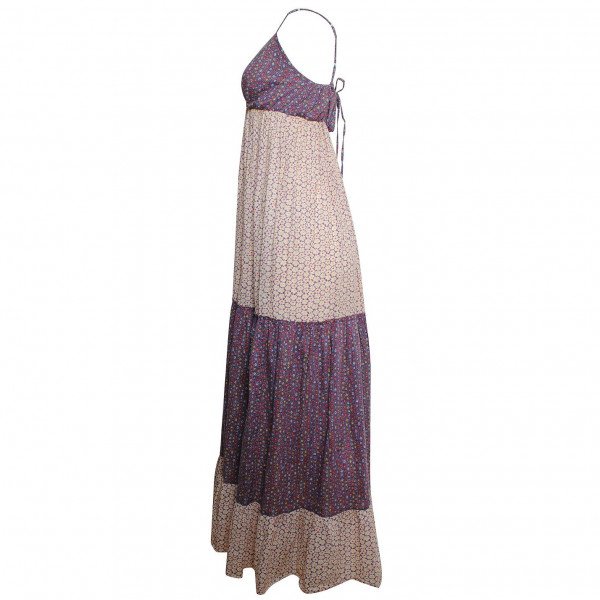 Gérard Darel Contrast Floral-Print Maxi Dress