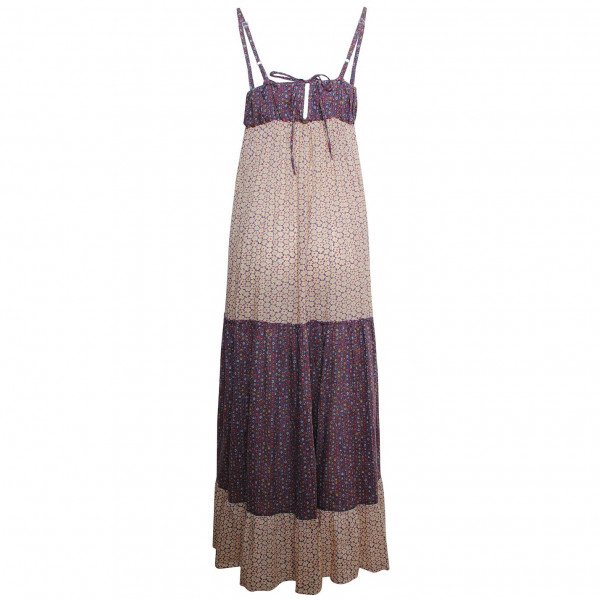 Gérard Darel Contrast Floral-Print Maxi Dress