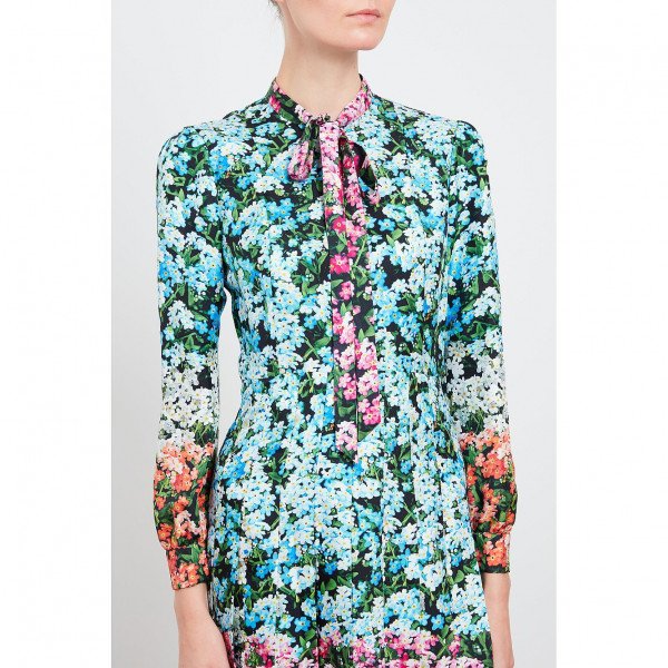 Mary Katrantzou Airmail Poly Twill Dress