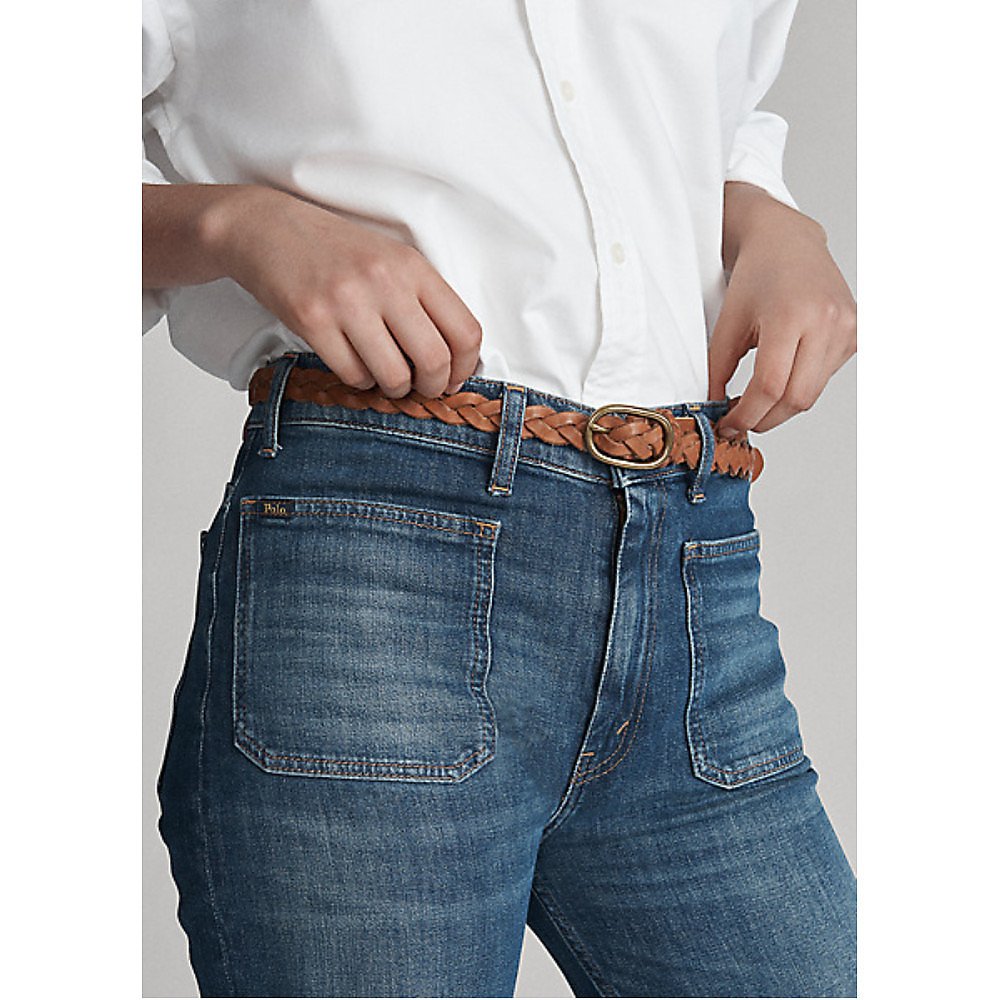 Rent Buy Polo Ralph Lauren Flare Stretch-Denim Jeans | MY WARDROBE HQ
