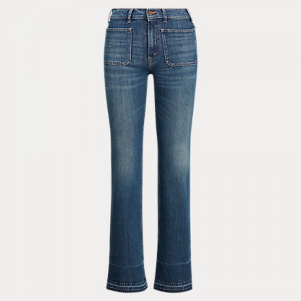 Polo Ralph Lauren Flare Stretch-Denim Jeans