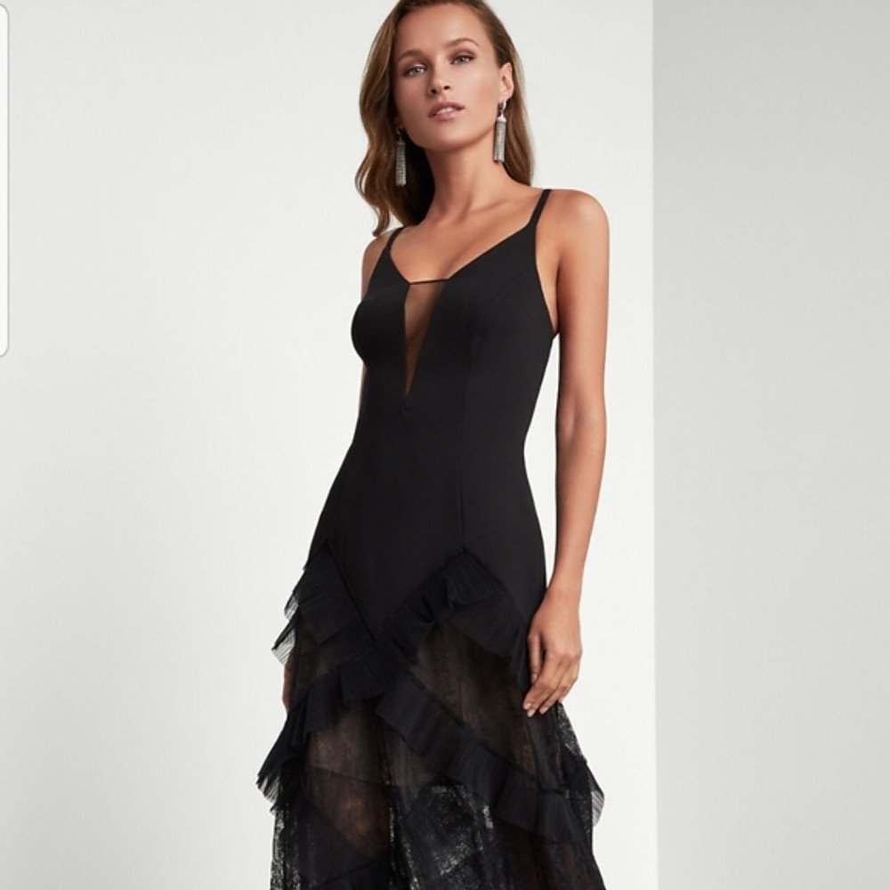 Rent Bcbg Maxazria Black Dress By Rotation, 45% OFF
