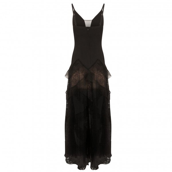 BCBGMAXAZRIA Avaline Pleated Gown