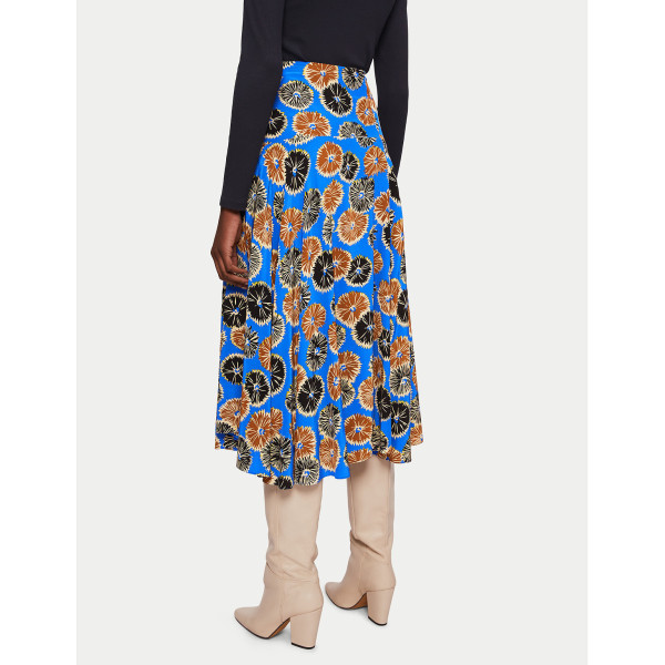 Jigsaw Dandelion Floral Midi Skirt