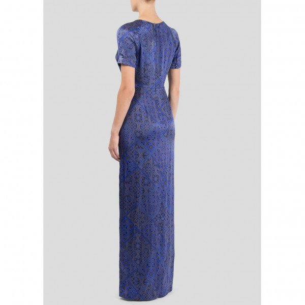 Beulah Painted Lady Blue Tile Dress