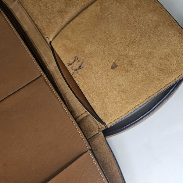 Bottega Veneta Arco Large Intrecciato Leather Tote Bag in Wood