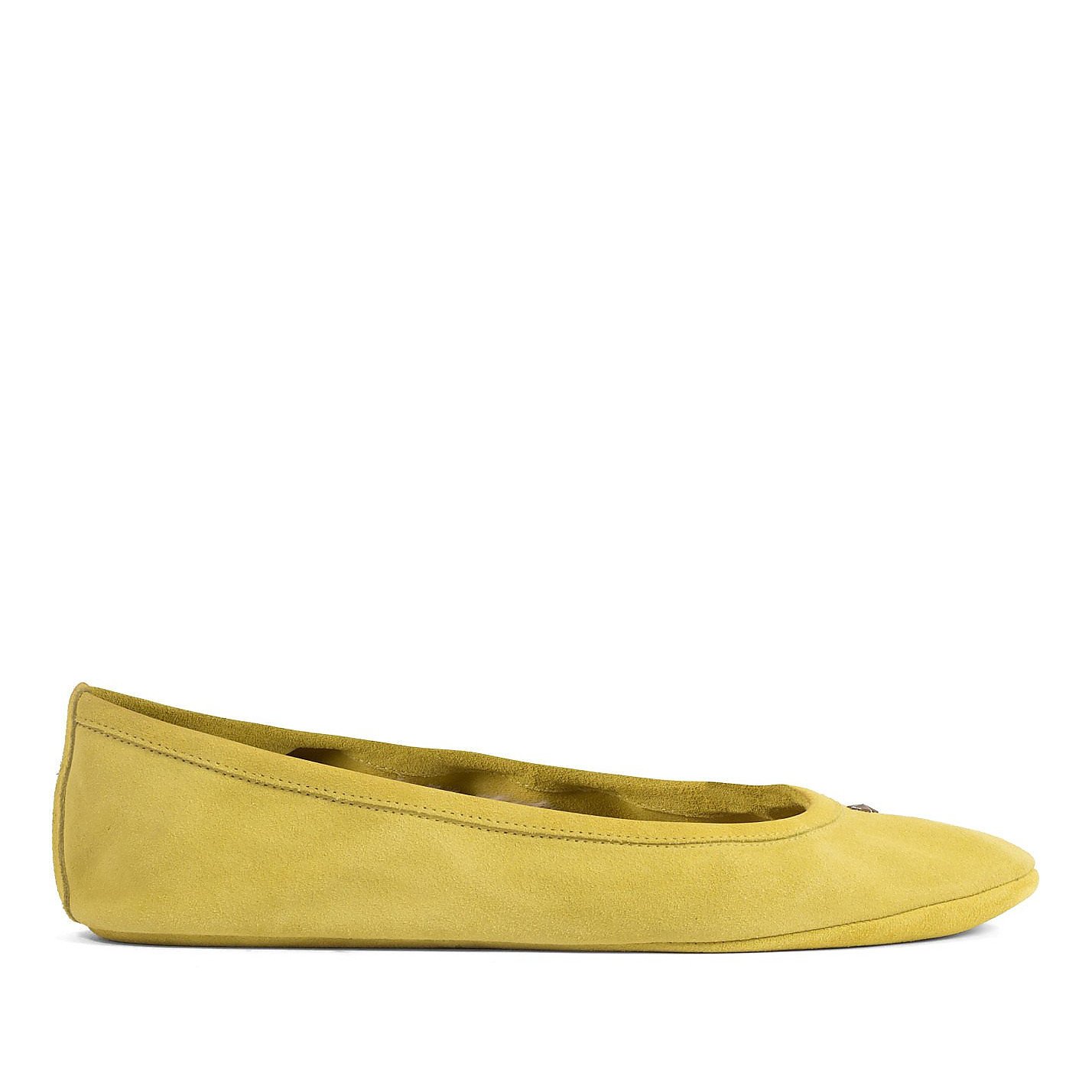 Jimmy Choo Suede Ballet Flat Slippers