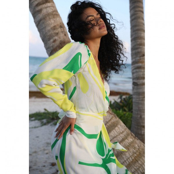 Paper London Oceanic Dress In Paradise
