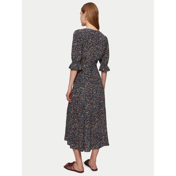 Jigsaw Stem Ditsy Midi Tea Dress