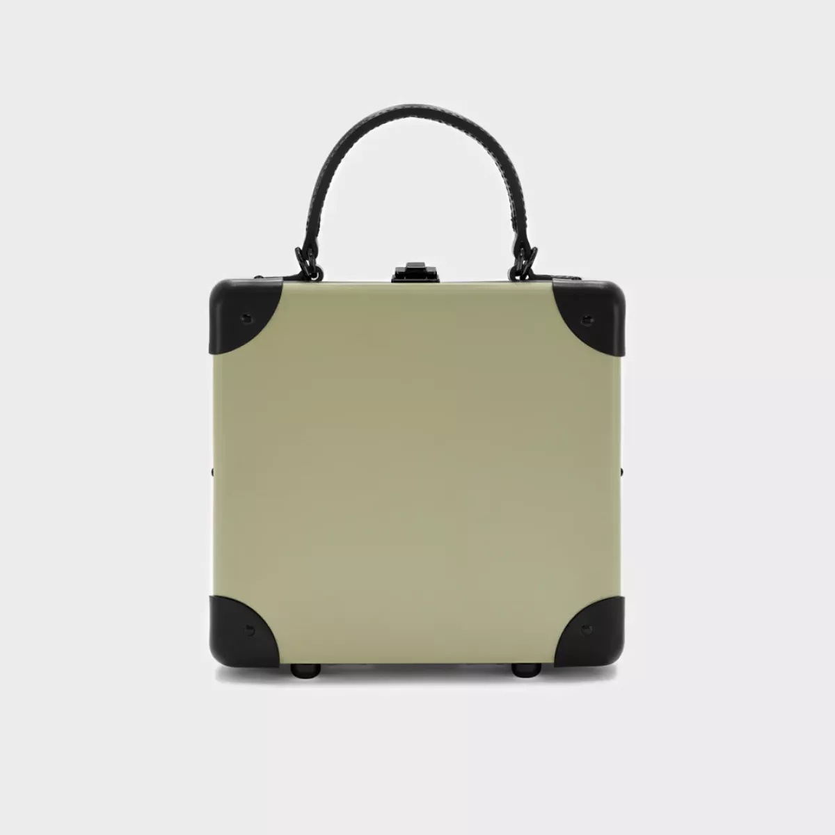 Globe-Trotter Centenary London Square in Olive with Black