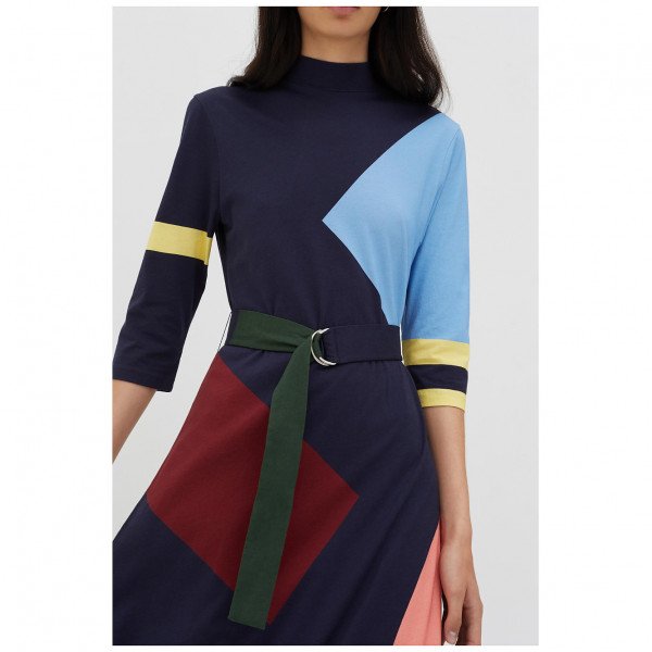 Chinti and Parker Abstract Cotton-Jersey Dress