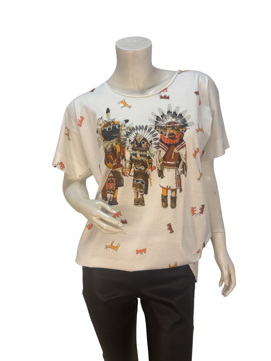 HERMÈS Printed Cotton T-Shirt