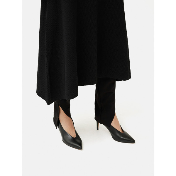 Jigsaw Puff Sleeve Knitted Dress