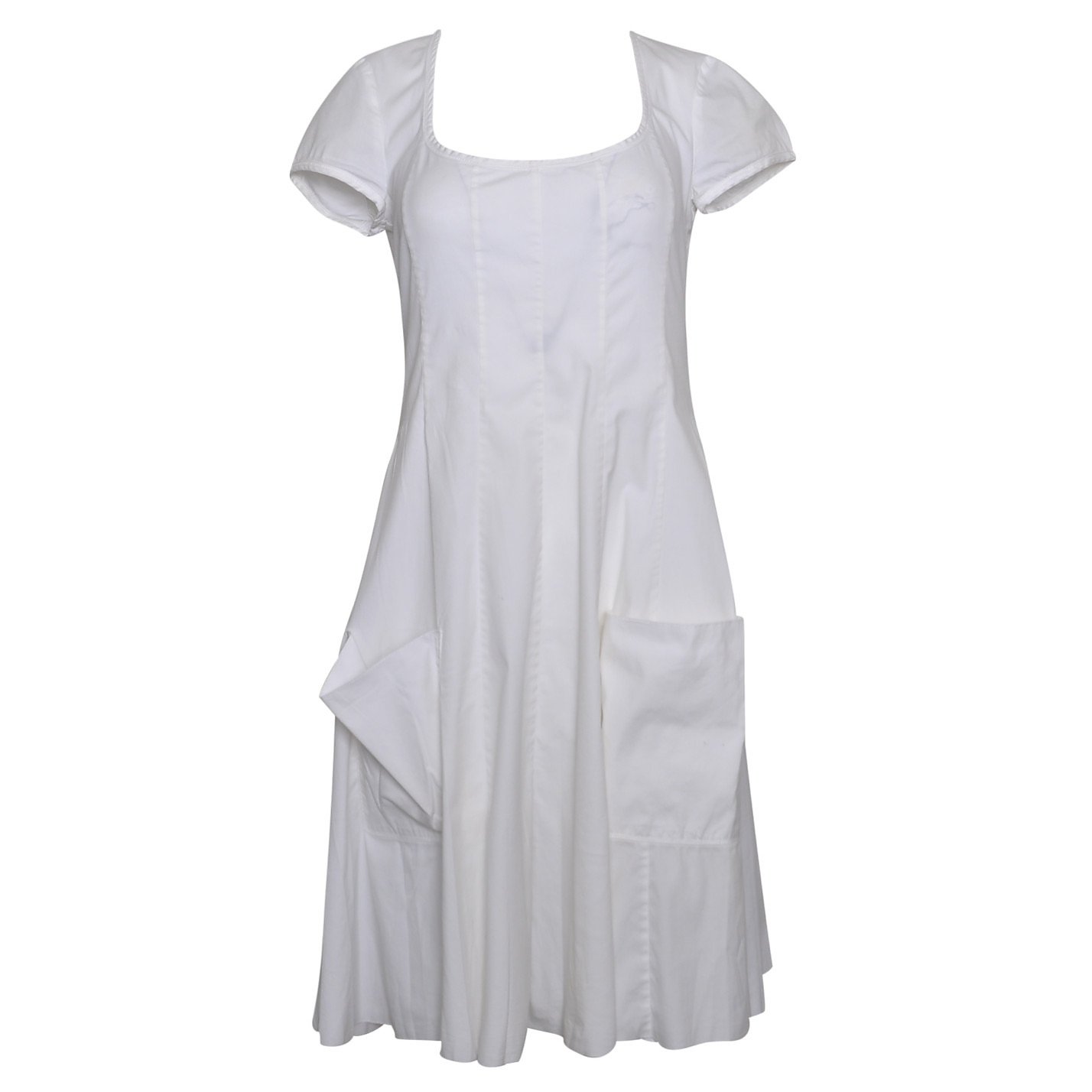 PRADA Cotton Short-Sleeve Dress