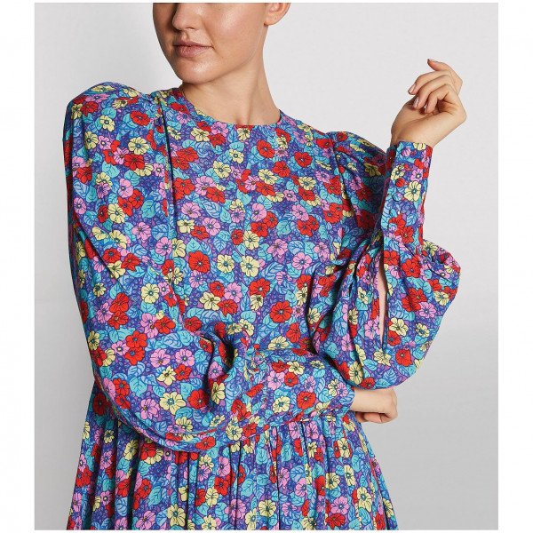 ROTATE Birger Christensen Alison Floral Mini Dress