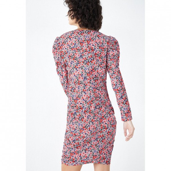 Hush Orchid Gather Mini Dress