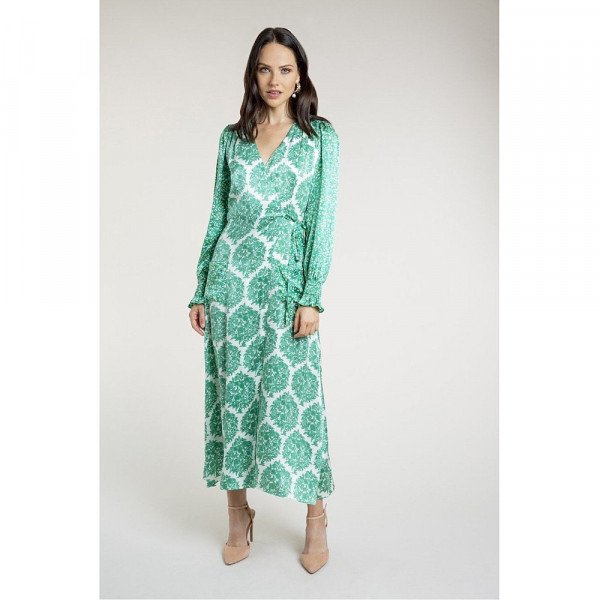 Beulah Vineeta Tree Of Life Wrap Dress