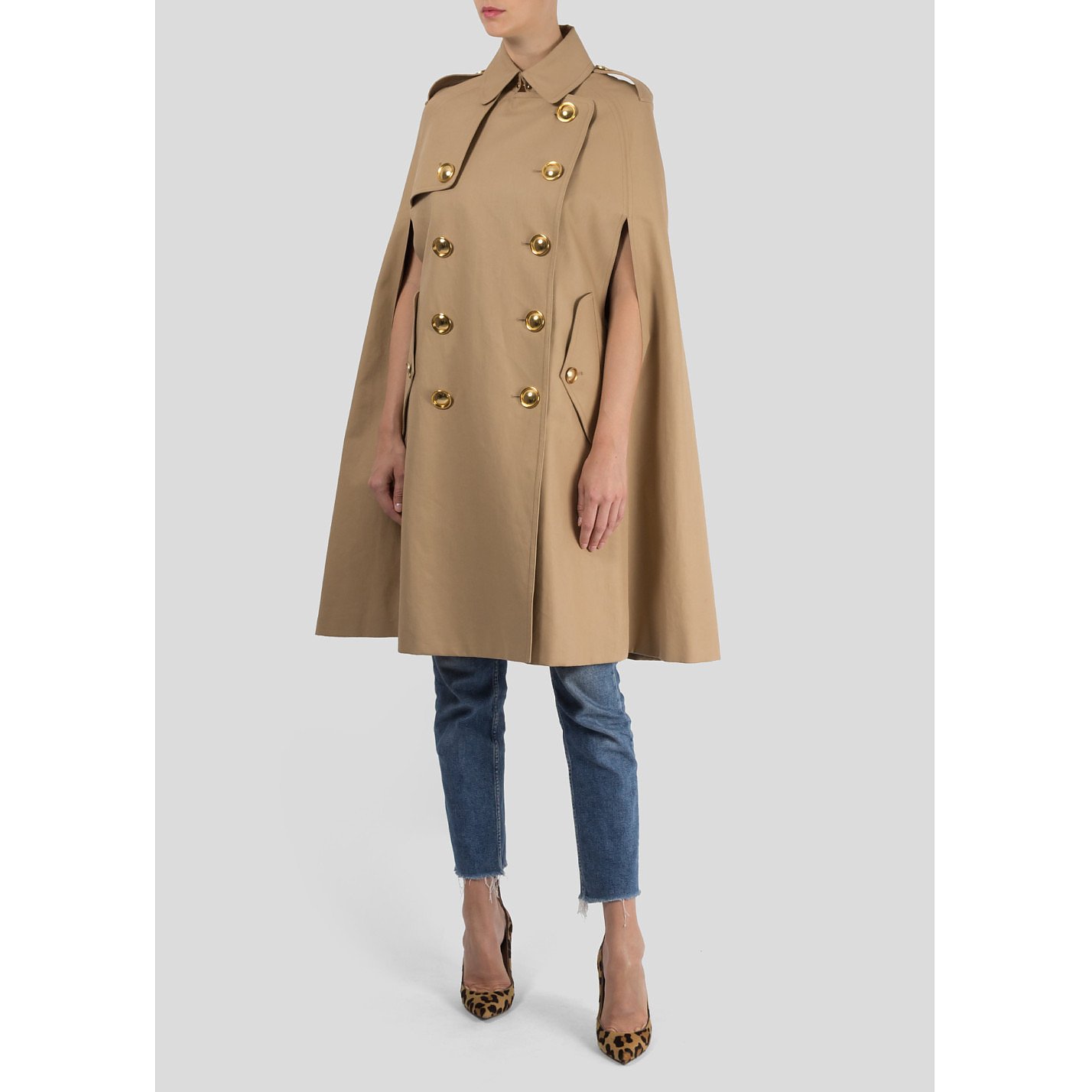 burberry cape trench coat