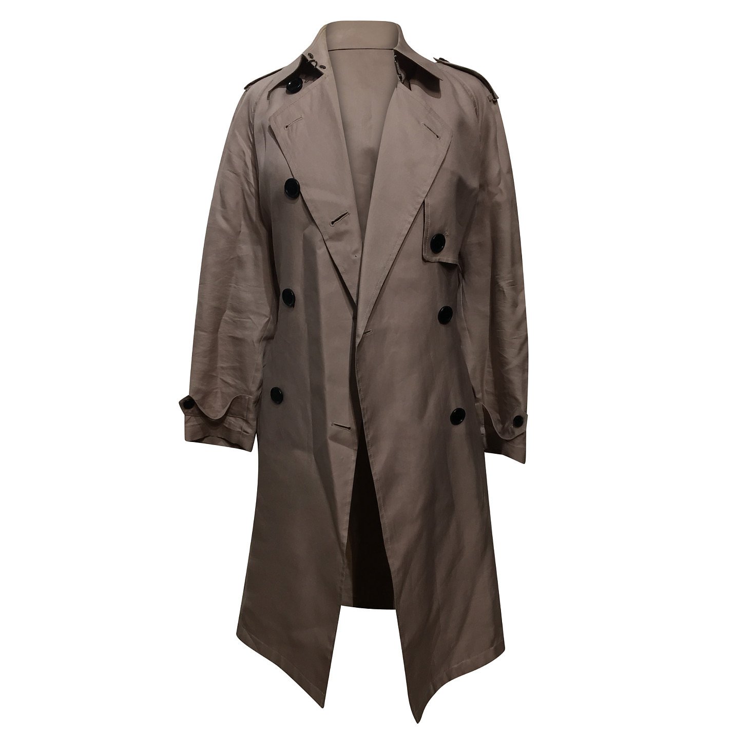 Rent Buy Burberry Silk Trench Coat | MY WARDROBE HQ