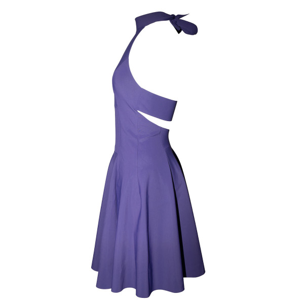 SDress Amy Halterneck Dress Purple