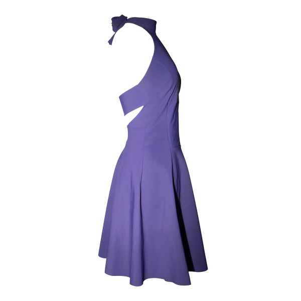 SDress Amy Halterneck Dress Purple