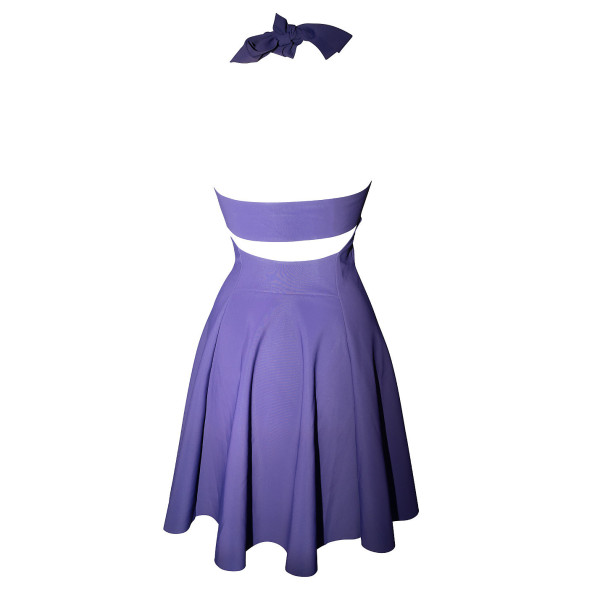 SDress Amy Halterneck Dress Purple