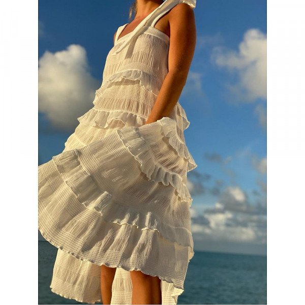 Paper London Emely Dress In Island Dreaming