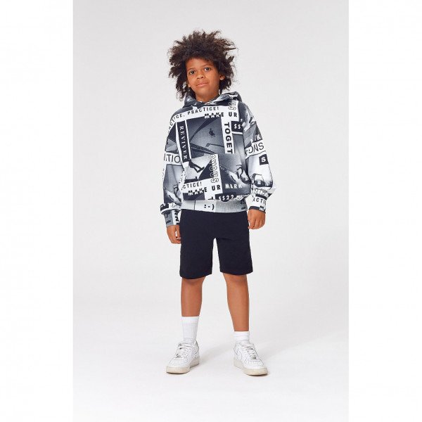 Molo Kids Alan Shorts in Black