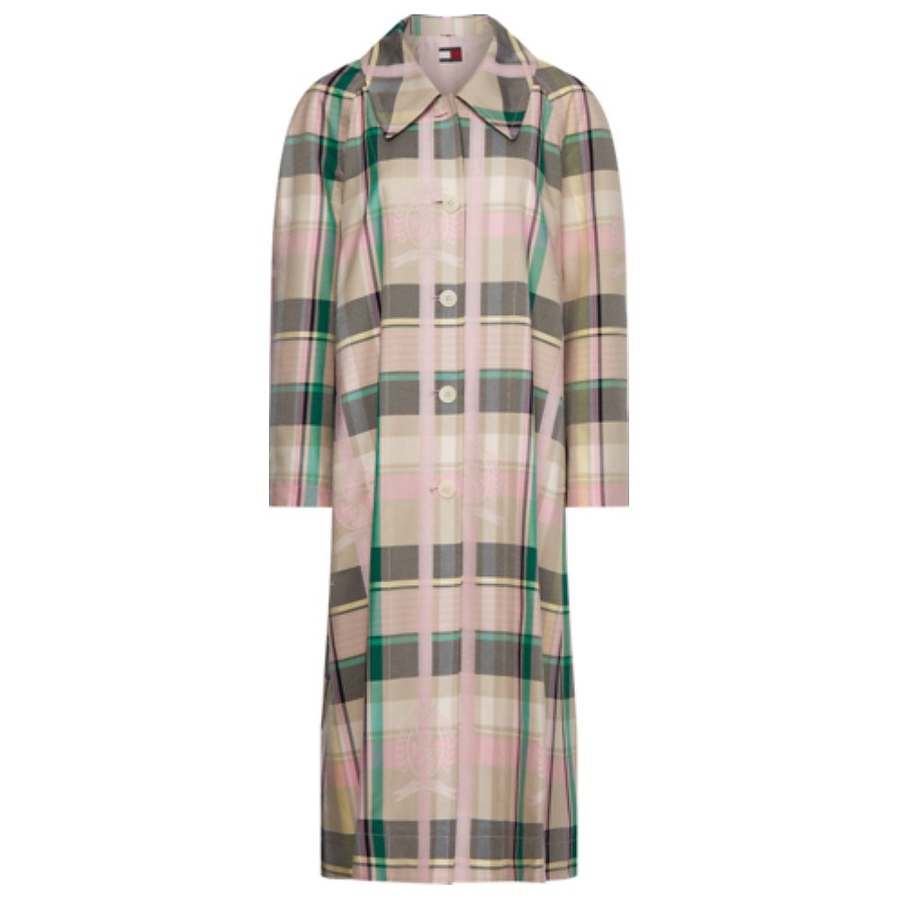 Tommy Hilfiger Prep Crest Check Car Coat