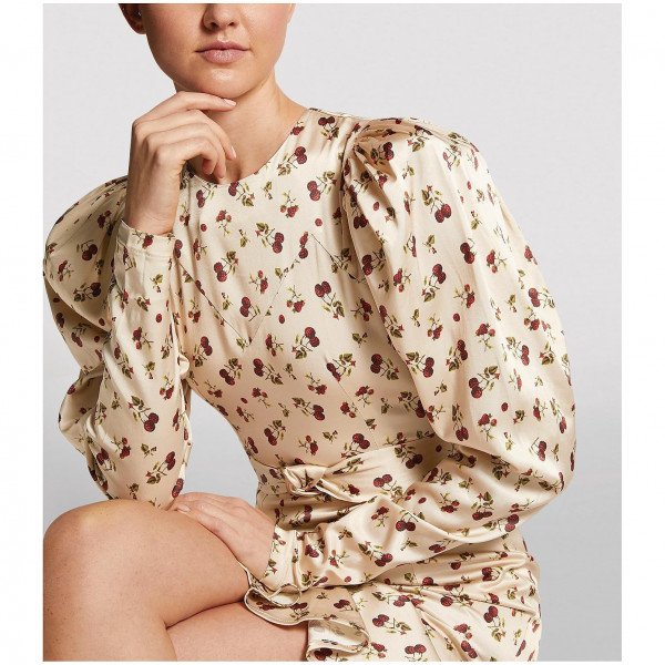ROTATE Birger Christensen Shelly Ruffle Dress
