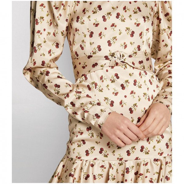 ROTATE Birger Christensen Shelly Ruffle Dress