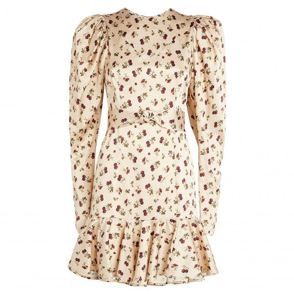 ROTATE Birger Christensen Shelly Ruffle Dress